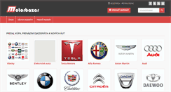 Desktop Screenshot of motorbazar.eu