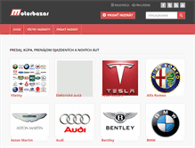 Tablet Screenshot of motorbazar.eu